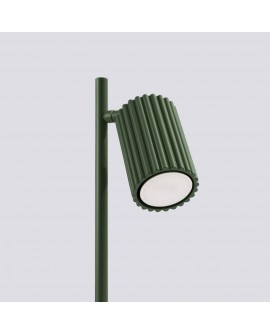 Lampa biurkowa KARBON zielona oliwka Sollux SL.1624