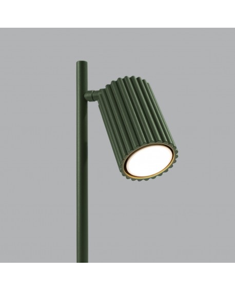 Lampa biurkowa KARBON zielona oliwka Sollux SL.1624