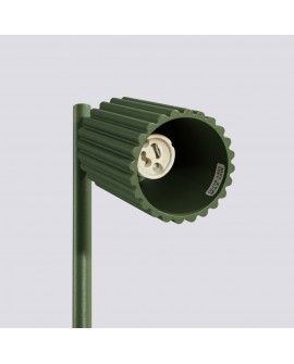 Lampa biurkowa KARBON zielona oliwka Sollux SL.1624