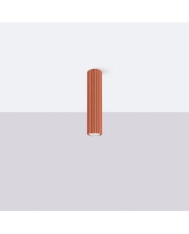 Plafon KARBON 30 ochra czerwona Sollux SL.1627