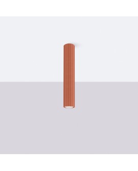 Plafon KARBON 40 ochra czerwona Sollux SL.1628