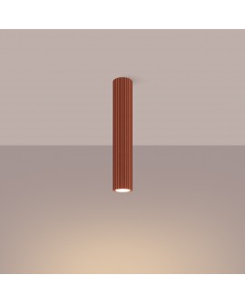 Plafon KARBON 40 ochra czerwona Sollux SL.1628