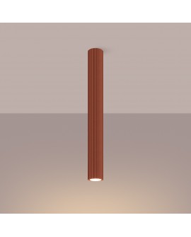 Plafon KARBON 60 ochra czerwona Sollux SL.1629