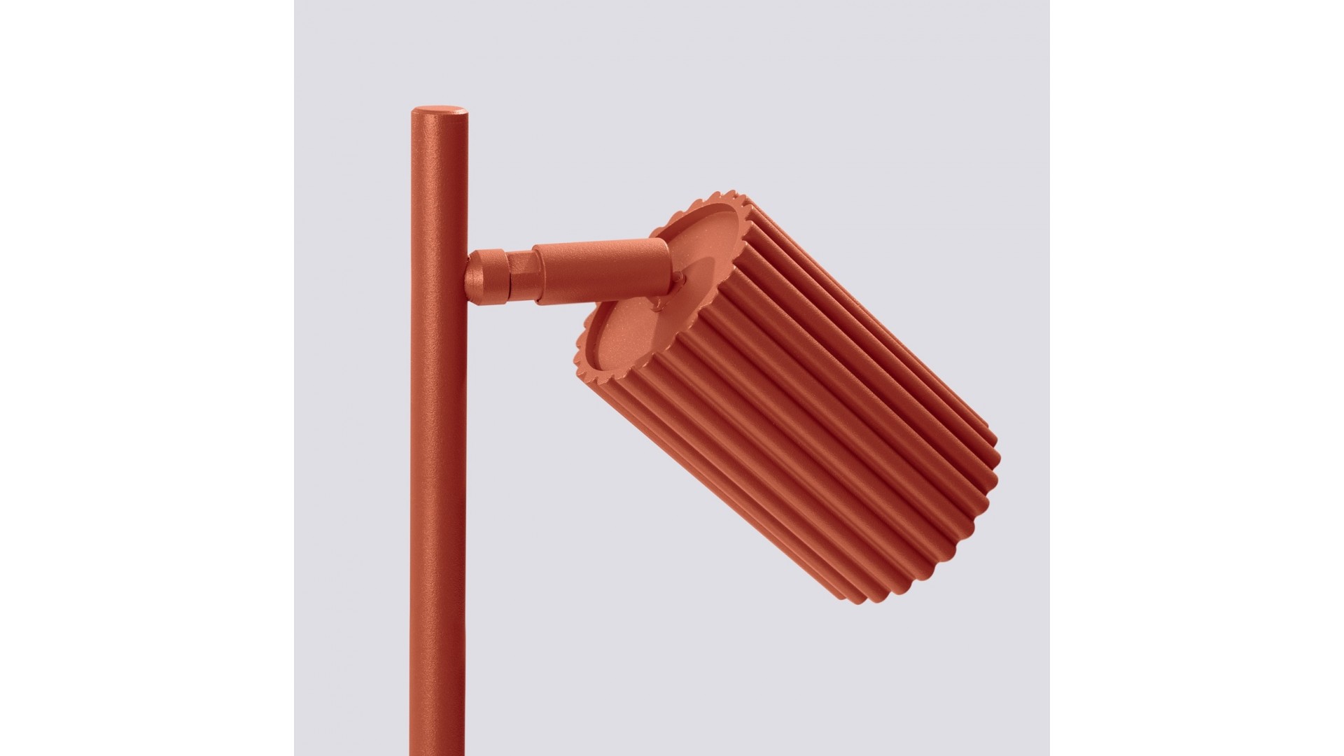 Lampa biurkowa KARBON ochra czerwona Sollux SL.1643