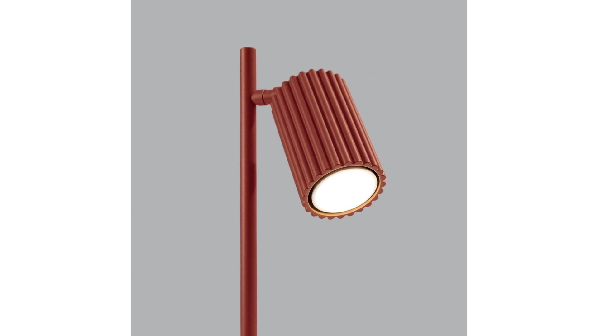 Lampa biurkowa KARBON ochra czerwona Sollux SL.1643