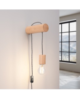 Kinkiet NIMBI E27 z włącznikiem Sollux SL.1644