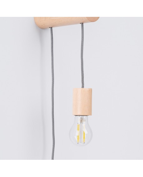 Kinkiet NIMBI E27 z włącznikiem Sollux SL.1644