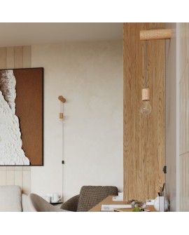 Kinkiet NIMBI E27 z włącznikiem Sollux SL.1644