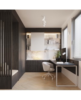 Kinkiet KARBON 10 biały Sollux SL.1646