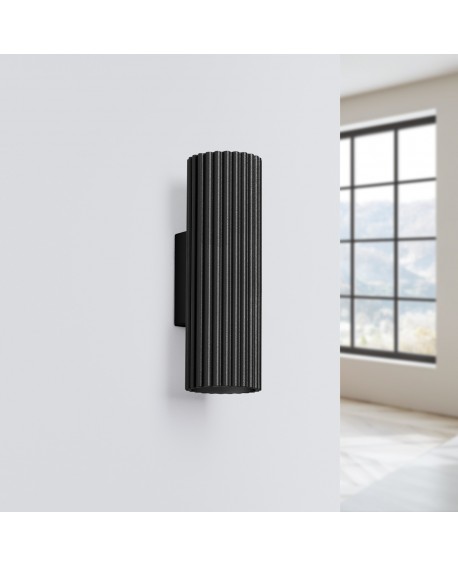 Kinkiet KARBON 20 czarny Sollux SL.1649