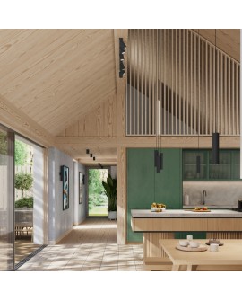 Kinkiet KARBON 20 czarny Sollux SL.1649