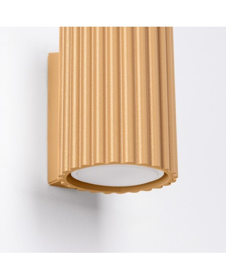 Kinkiet KARBON 10 złoty Sollux SL.1650