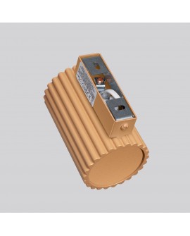 Kinkiet KARBON 10 złoty Sollux SL.1650