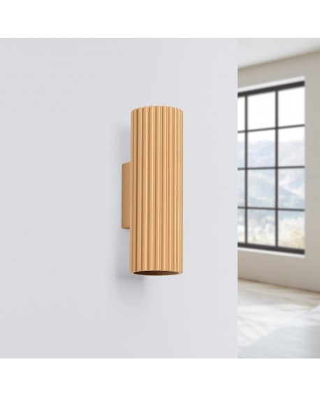 Kinkiet KARBON 20 złoty Sollux SL.1651