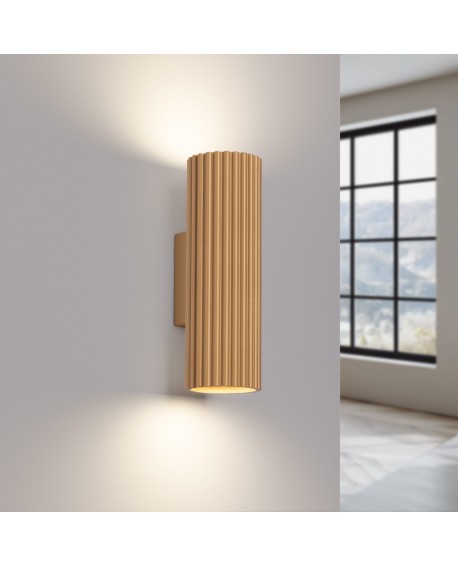 Kinkiet KARBON 20 złoty Sollux SL.1651