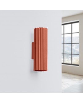 Kinkiet KARBON 20 ochra czerwona Sollux SL.1655