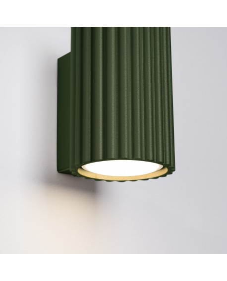 Kinkiet KARBON 10 zielony oliwkowy Sollux SL.1656