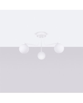 Żyrandol ASTRAL 3 biały Sollux SL.1659