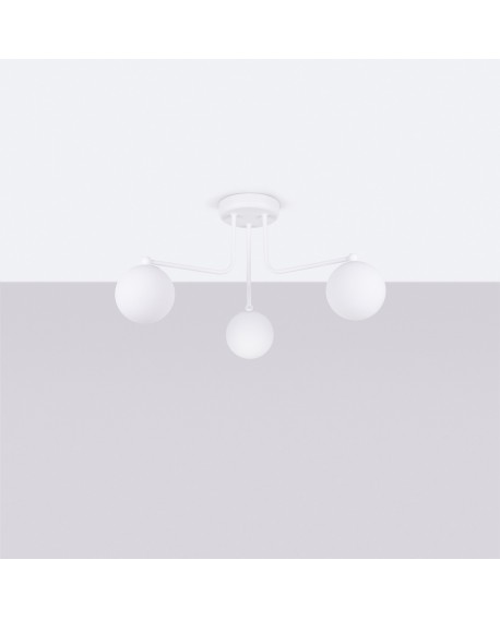 Żyrandol ASTRAL 3 biały Sollux SL.1659