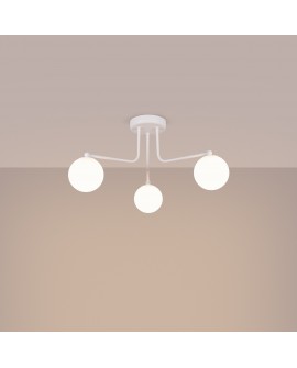 Żyrandol ASTRAL 3 biały Sollux SL.1659