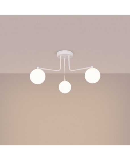 Żyrandol ASTRAL 3 biały Sollux SL.1659