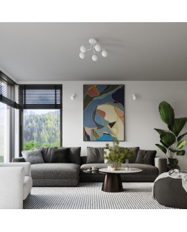 Żyrandol ASTRAL 3 biały Sollux SL.1659