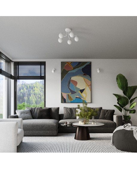 Żyrandol ASTRAL 3 biały Sollux SL.1659