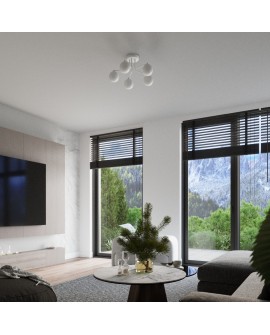 Żyrandol ASTRAL 3 biały Sollux SL.1659