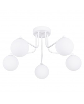 Żyrandol ASTRAL 5 biały Sollux SL.1660