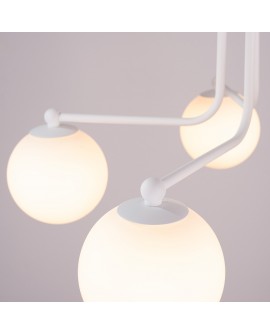 Żyrandol ASTRAL 5 biały Sollux SL.1660