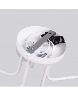 Żyrandol ASTRAL 5 biały Sollux SL.1660