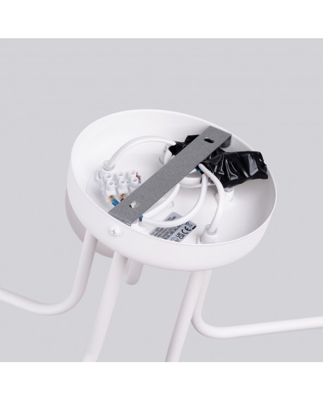 Żyrandol ASTRAL 5 biały Sollux SL.1660