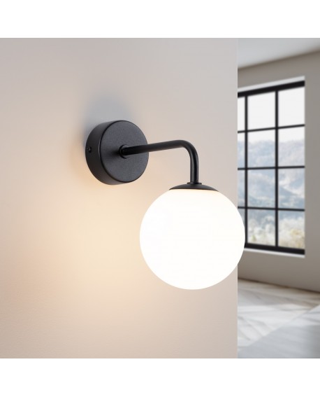 Kinkiet ASTRAL 1 czarny Sollux SL.1661