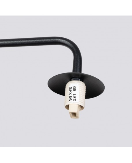 Kinkiet ASTRAL 1 czarny Sollux SL.1661