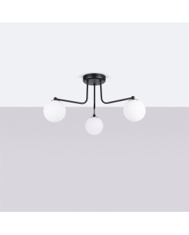 Żyrandol ASTRAL 3 czarny Sollux SL.1662