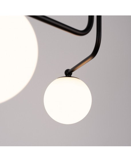 Żyrandol ASTRAL 3 czarny Sollux SL.1662