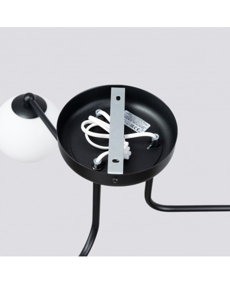 Żyrandol ASTRAL 3 czarny Sollux SL.1662