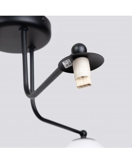 Żyrandol ASTRAL 3 czarny Sollux SL.1662