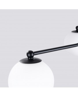 Żyrandol ASTRAL 5 czarny Sollux SL.1663