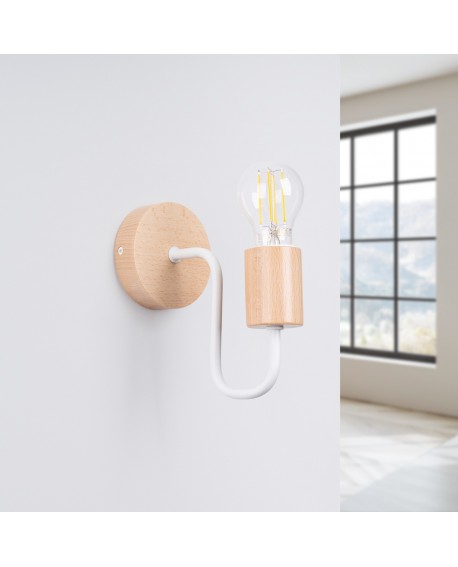 Kinkiet TIMBO biały Sollux SL.1664