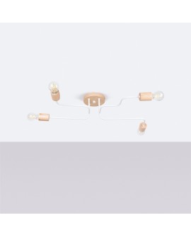 Żyrandol TIMBO 4 biały Sollux SL.1665