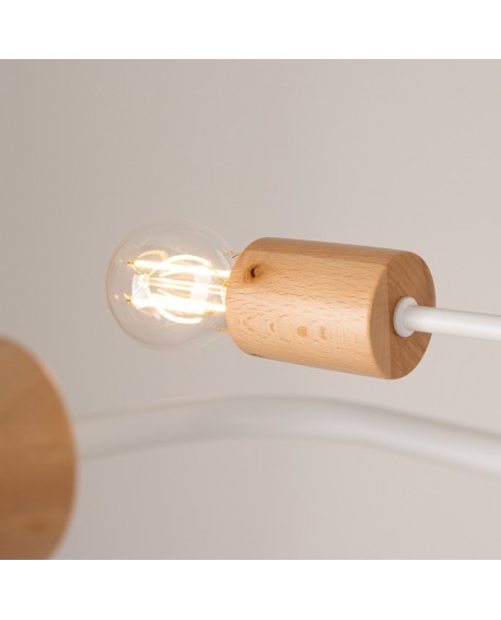 Żyrandol TIMBO 4 biały Sollux SL.1665