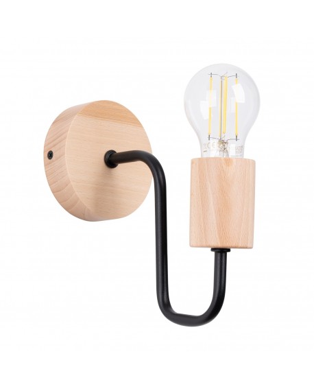 Kinkiet TIMBO czarny Sollux SL.1668