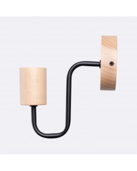 Kinkiet TIMBO czarny Sollux SL.1668