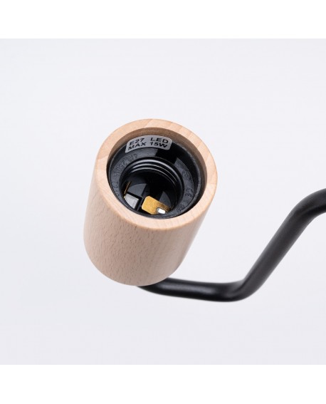 Kinkiet TIMBO czarny Sollux SL.1668