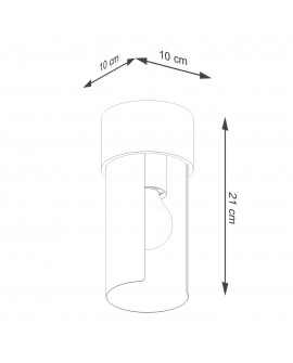Plafon FLASH biały Sollux SL.1673