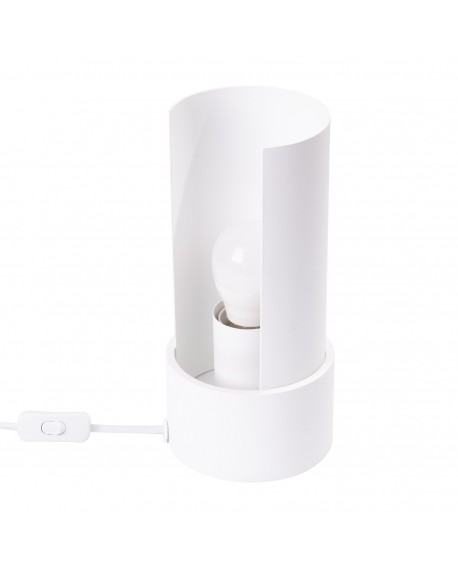 Lampa biurkowa FLASH biała Sollux SL.1675