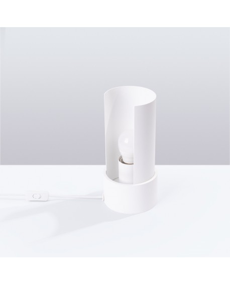 Lampa biurkowa FLASH biała Sollux SL.1675