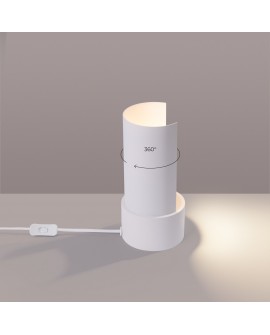 Lampa biurkowa FLASH biała Sollux SL.1675