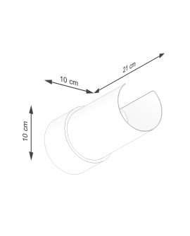 Kinkiet FLASH biały Sollux SL.1676